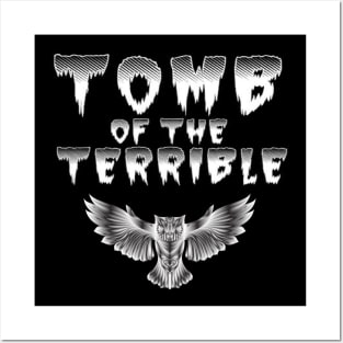 Tomb of the Terrible - White Posters and Art